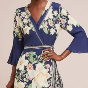 FARM rio wrap dress